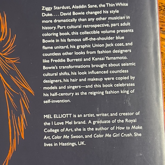 David Bowie Retrospective and Coloring Book - Picture 10 of 11